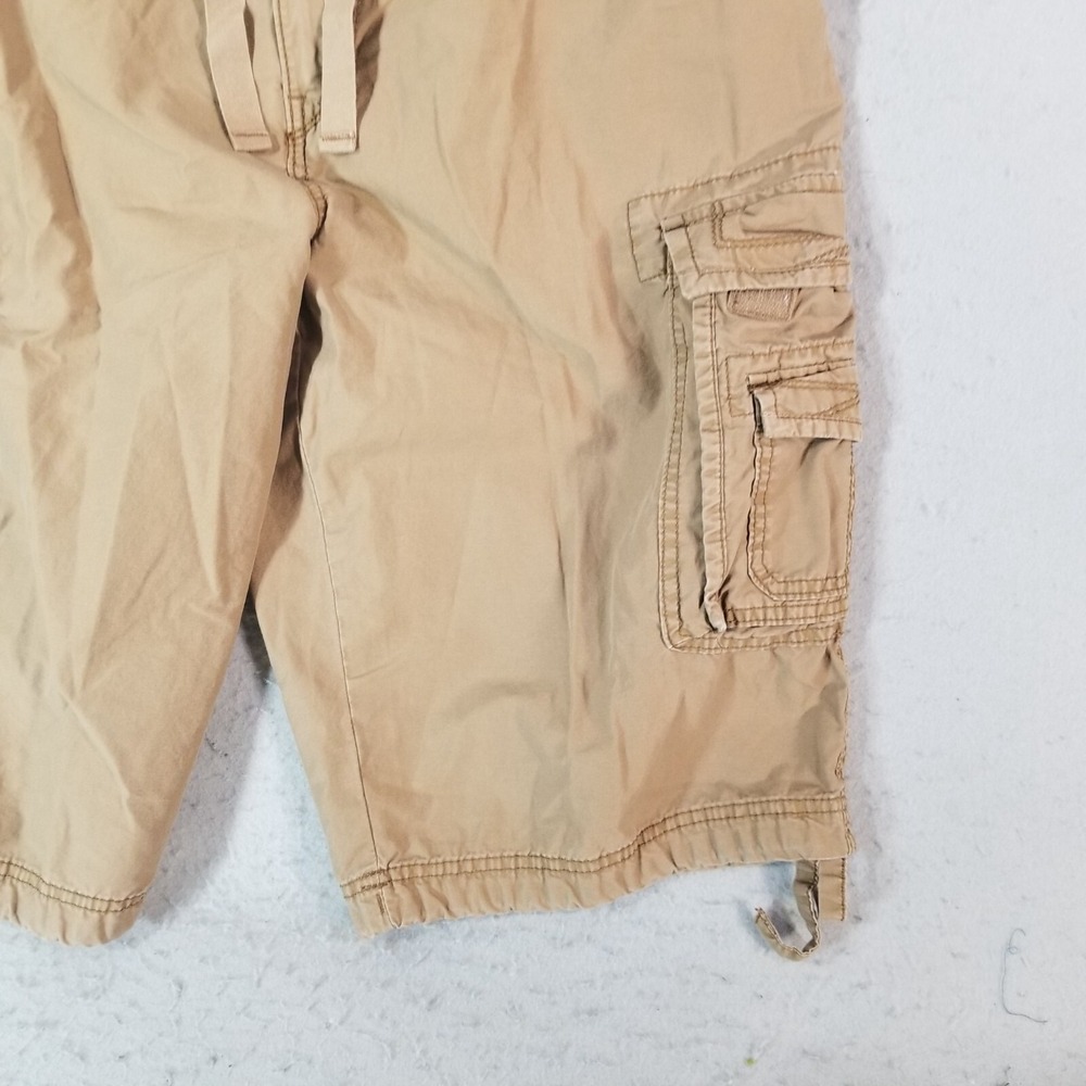 Union cargo shorts men's 38x14 Brown cotton grunge streetwear skate Seatle - Picture 5 of 14